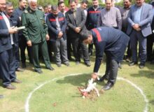 روز پرکار در فولاد اکسین خوزستان/از کلنگ زنی یادمان شهدا و احداث پست برق داخلی تا تامین ورق های فولادی پل عنافچه