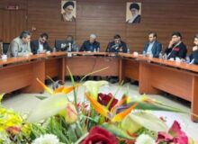 برگزاری جلسه مشترک مدیران بانک ملی ایران و مدیر عامل گروه ملی صنعتی فولاد ایران با مدیر عامل فولاد اکسین خوزستان