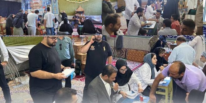 ارائه خدمات پزشکی رایگان با مشارکت فولاد اکسین خوزستان