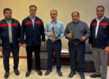 تقدیر از پزشکان شرکت فولاد اکسین خوزستان