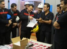 دیدار و گفتگو مدیرعامل با کارکنان شرکت فولاد اکسین خوزستان