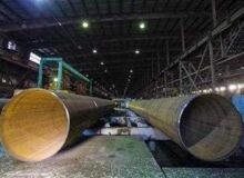 ركورد شكنی در ۲ خط تولید شركت لوله سازی اهواز