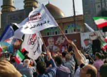 حضور کارکنان فولاد اکسین خوزستان در راهپیمایی حمایت از مردم غزه/اعلام انزجار اکسینی ها با فریاد «مرگ بر اسرائیل»