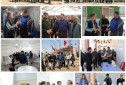 میزبانی شركت لوله‌سازی اهواز از مدیران وزارت كار در موكب شهدای لوله سازی اهواز در مرز چذابه