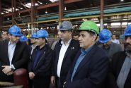 بازدید معاون وزیر تعاون، كار و رفاه اجتماعی از شركت لوله سازی اهواز
