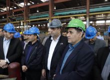 بازدید معاون وزیر تعاون، كار و رفاه اجتماعی از شركت لوله سازی اهواز