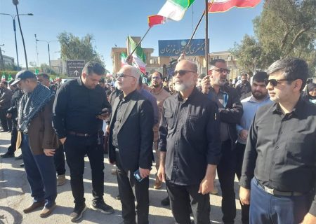 حضور مدیرعامل شركت نفت و گاز اروندان در اجتماع بزرگ میثاق با رهبر منتخب خبرگان