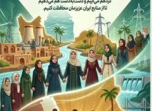 برگزاری زنجیره انسانی «جوانان برای فردای روشن» در اهواز